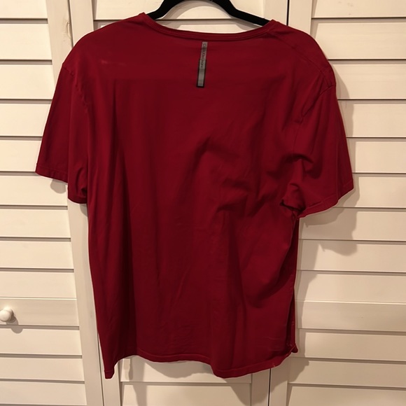 Large Maroon Calvin Klein V-Neck - Picture 4 of 6